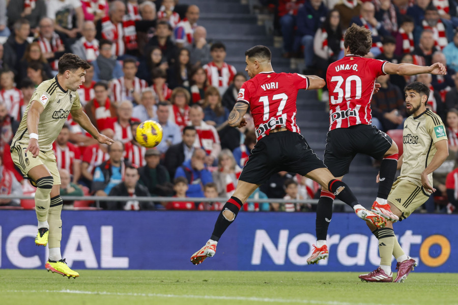 El Athletic desaprovecha otra oportunidad de acercarse a la Champions (1-1)