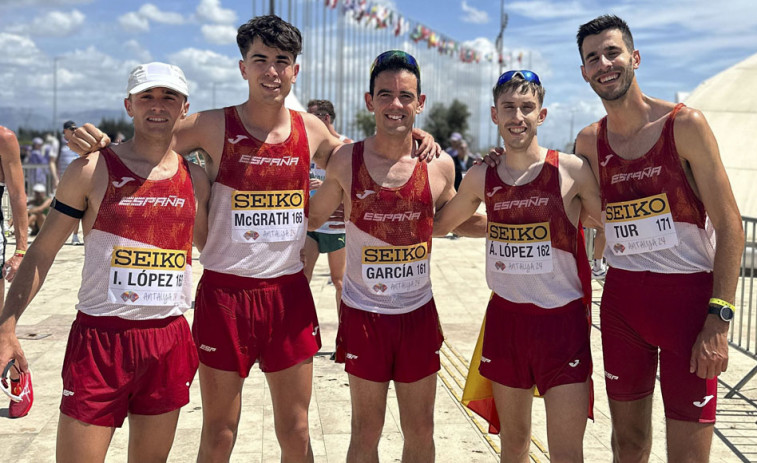 España, oro masculino y bronce femenino en los 20 km marcha