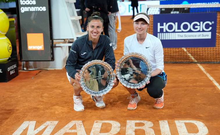 Sara Sorribes y Cristina Bucsa ganan el dobles femenino