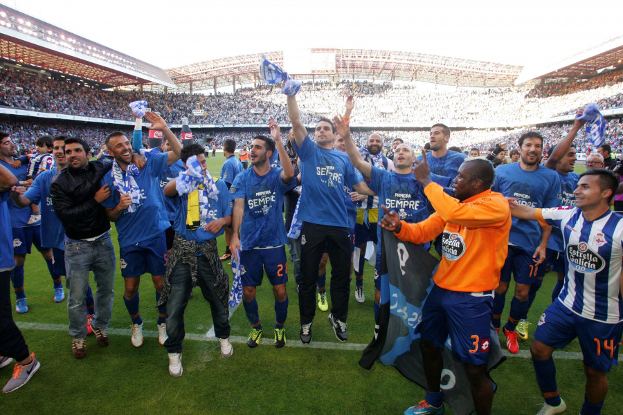 Una década desde el último ascenso del Depor: un éxito frente a las dificultades