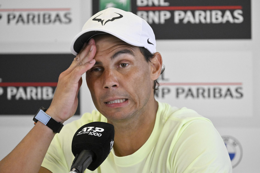 Nadal: "No tengo clara mi decisión para Roland Garros, pero estoy más cerca de ir que no"