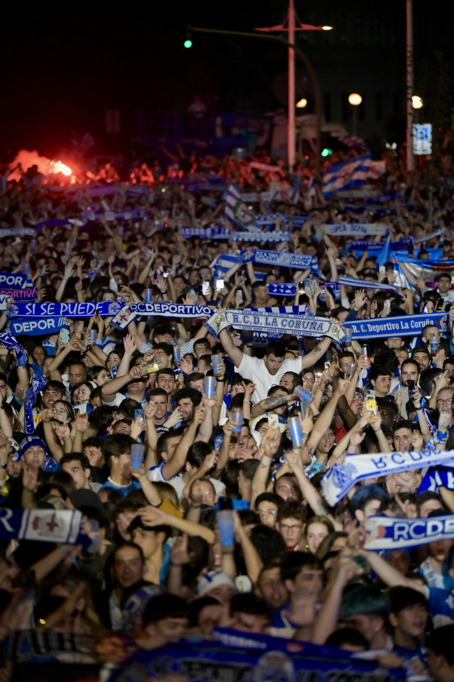 Músicos, periodistas, deportistas... Todos se rinden al Depor