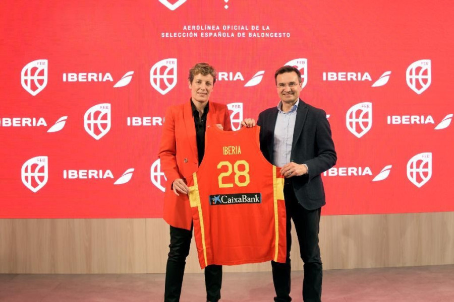 Iberia renueva su compromiso con la Federación Española de Baloncesto hasta 2028