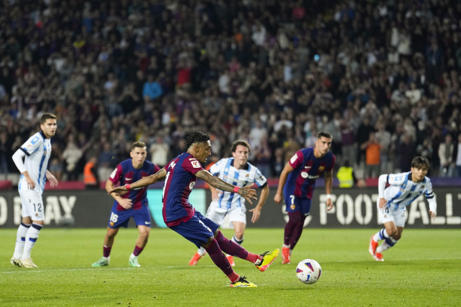 El Barcelona derrota a la Real Sociedad  (2-0)