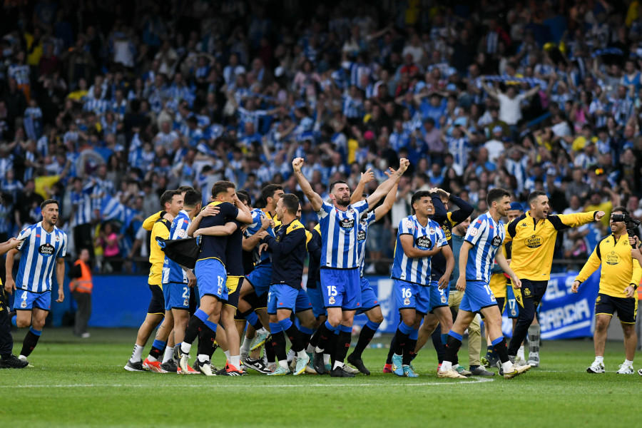 La fiesta del ascenso del Depor en María Pita será este domingo