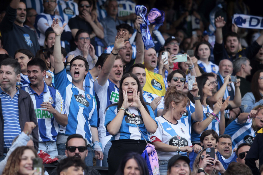 Actualización: Entradas agotadas para el Depor-Real Unión a la espera de liberación de asientos de socios