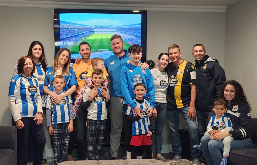 La locura por el Depor se contagió hasta Nueva Jersey