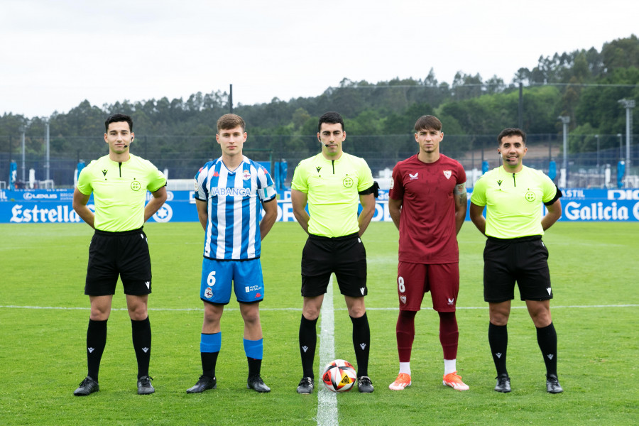 El Sevilla censuró al árbitro designado por ser del Depor