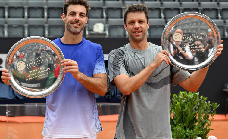 Granollers y Zeballos arrasan y ganan por segunda vez el Masters 1.000 de Roma