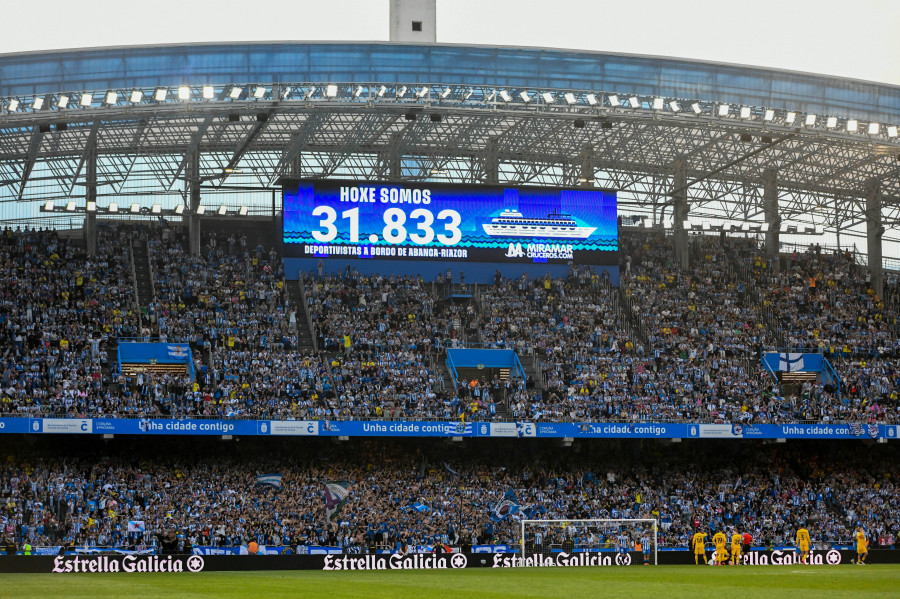 Emisarios de LaLiga examinan este martes Riazor de cara a la vuelta a Segunda