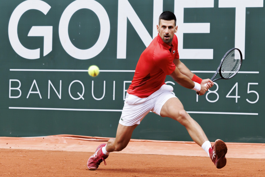 Djokovic pilla ritmo en Ginebra y vence a Yannick Hanfmann