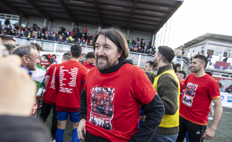 Primeras despedidas en el Bergantiños tras lograr el ascenso