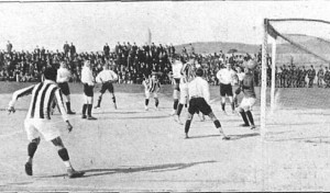 La primera fotografía de un gol del Depor