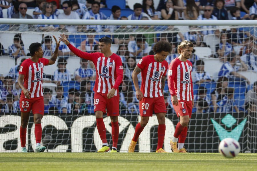 El Atlético cierra el curso con una sonrisa