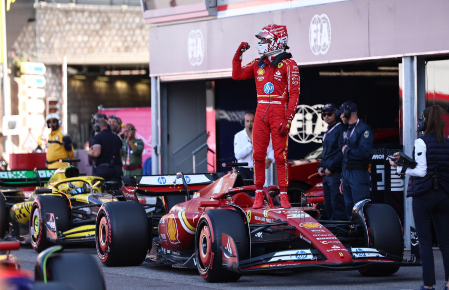 Leclerc apunta a su primer triunfo en casa y Sainz mira al podio en Mónaco