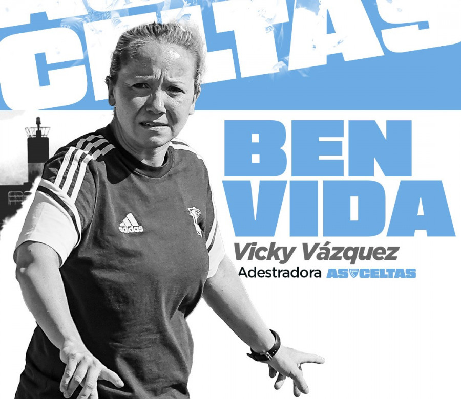 Vicky Vázquez será la primera entrenadora del equipo femenino del Celta