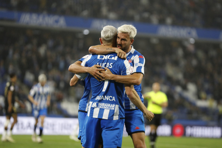 El Depor, a un gol en Castalia de igualar su mejor racha de partidos seguidos marcando