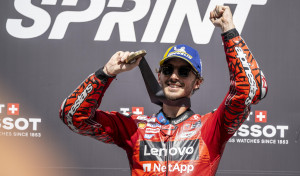 Bagnaia consigue su primer triunfo 'al sprint' de 2024