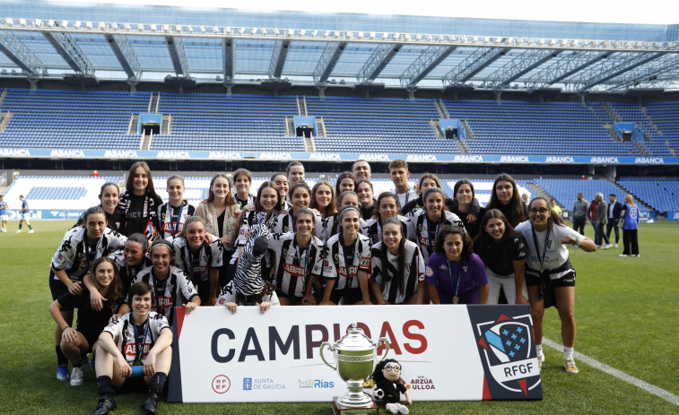 El Victoria B se corona ante el Bergan con un doblete de Carla Amado