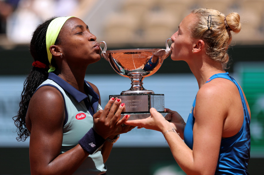 Gauff y Siniakova privan a Italia de toda victoria en Roland Garros