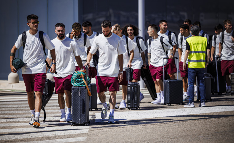 La selección española ya está en Alemania