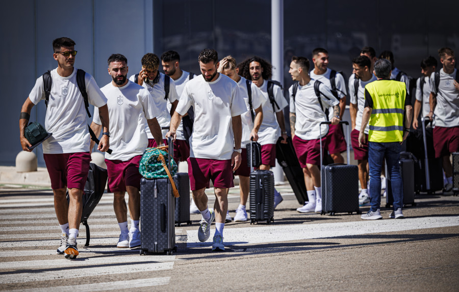 La selección española ya está en Alemania