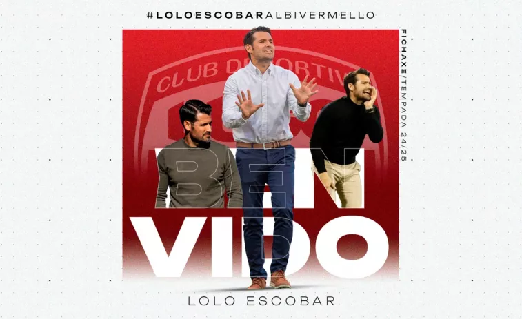 Lolo Escobar, nuevo entrenador del CD Lugo