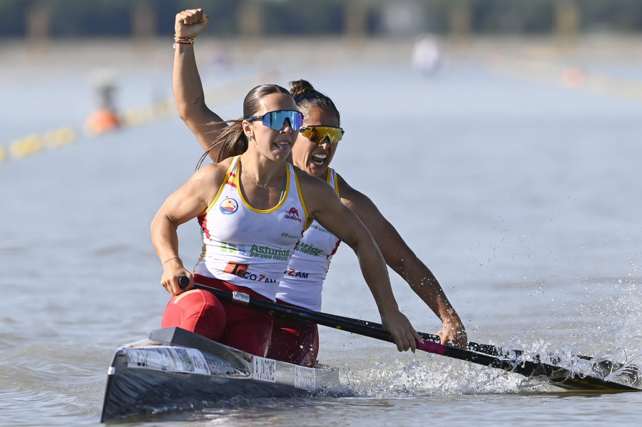 María Corbera y Antía Jácome, campeonas de Europa en C2 200