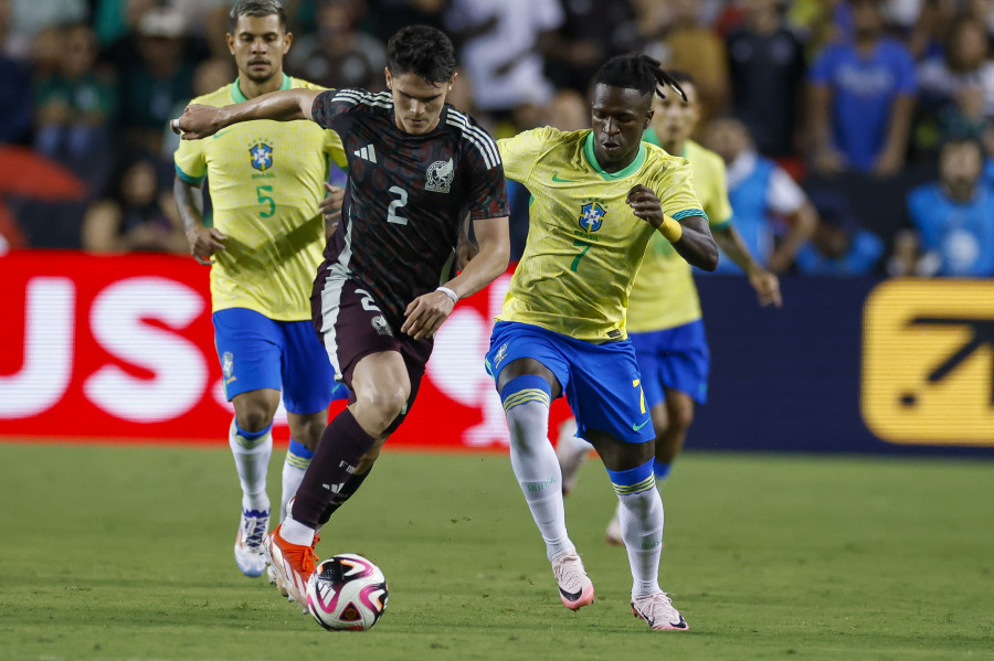 La Copa América de Vinícius contra Messi