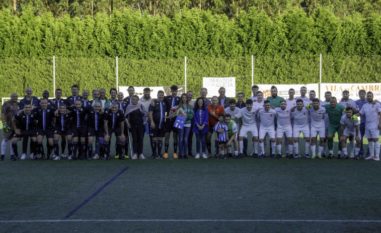 El Depor y Cambre ganan por goleada a la ELA