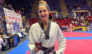 Helena García: “Es un orgullo ser la primera taekwondista gallega en ir al CAR”