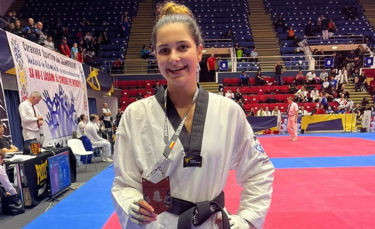 Helena García: “Es un orgullo ser la primera taekwondista gallega en ir al CAR”