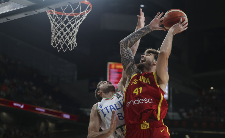 España comienza su senda hacia el Preolímpico con una ajustada derrota ante Italia (84-87)