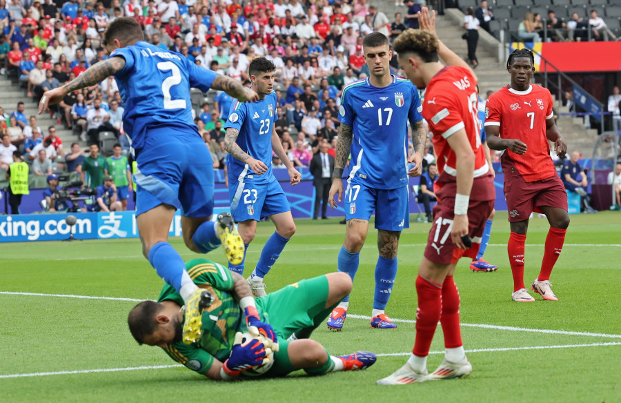 Suiza echa a Italia y está en cuartos de final con goles de Freuler y Vargas (2-0)