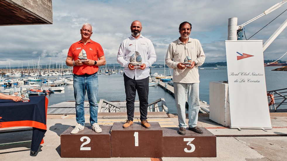 Miguel Fernández Vasco conquista su sexto título nacional de la clase Finn