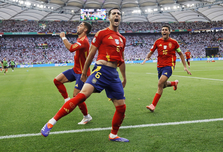 Mikel Merino mete a España en semifinales de la Eurocopa