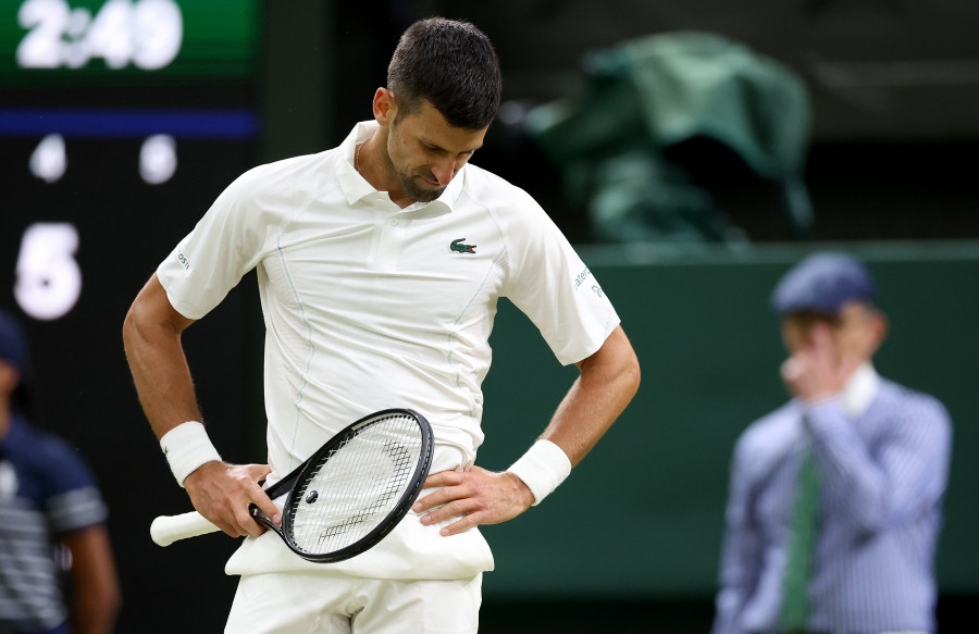 Djokovic sufre como Inglaterra