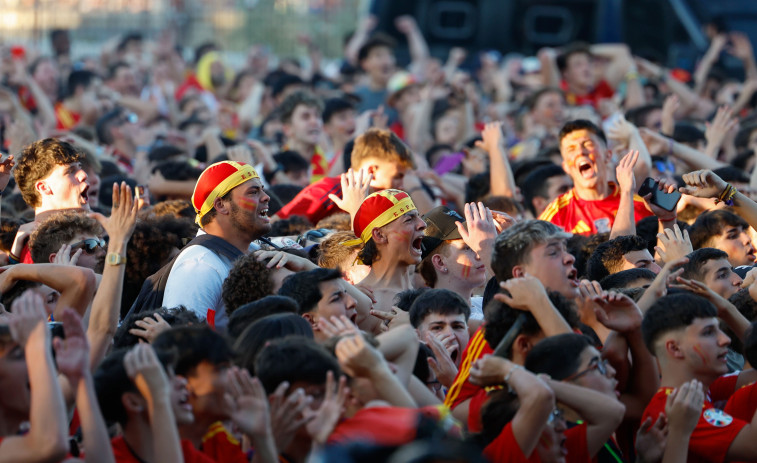 A Coruña, Betanzos y Abegondo tendrán pantalla gigante para ver la final de la Eurocopa entre España e Inglaterra