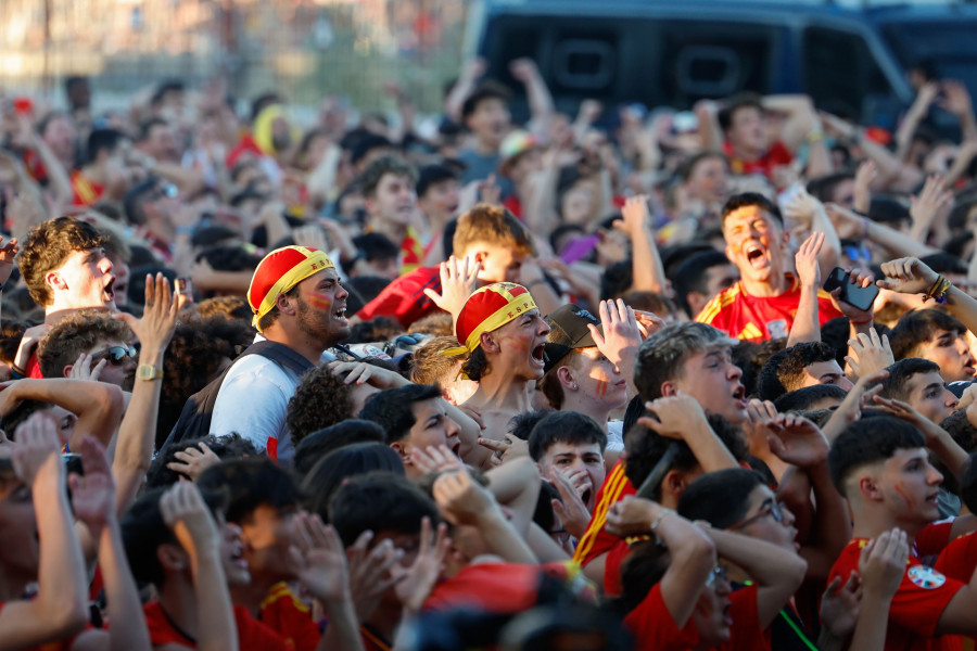 A Coruña, Betanzos y Abegondo tendrán pantalla gigante para ver la final de la Eurocopa entre España e Inglaterra