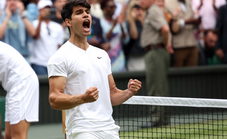 Alcaraz dibuja su segunda final de Wimbledon