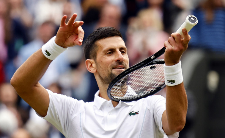 Djokovic puede con Musetti y repetirá final con Alcaraz