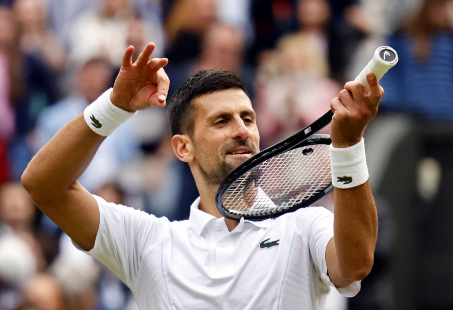 Djokovic puede con Musetti y repetirá final con Alcaraz