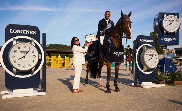 Espectacular triunfo de Mariano Martínez Bastida en el Trofeo Longines