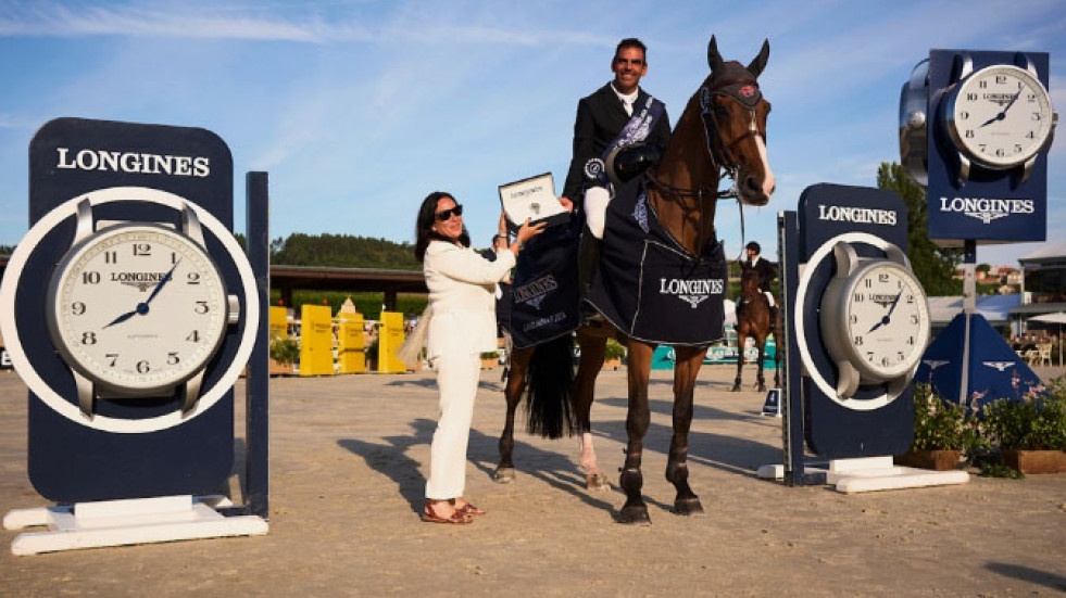 Espectacular triunfo de Mariano Martínez Bastida en el Trofeo Longines