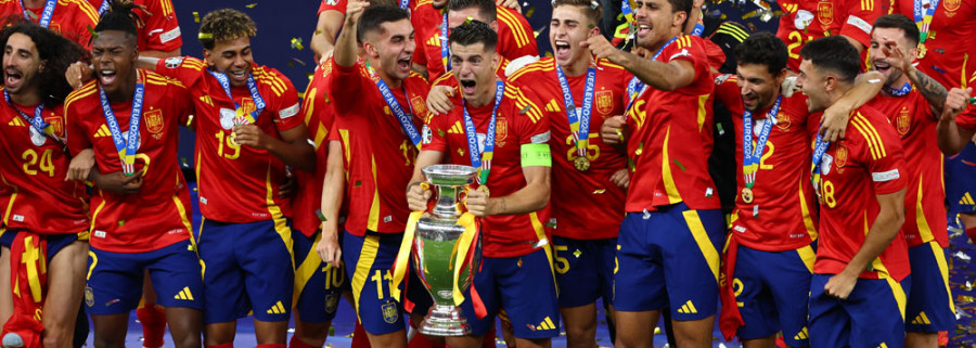 España logra su cuarta Eurocopa con un gol de Oyarzabal  (2-1)