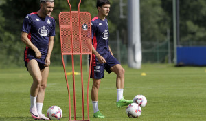 Luis Chacón ya entrena con sus compañeros y José Ángel empieza a incorporarse al grupo