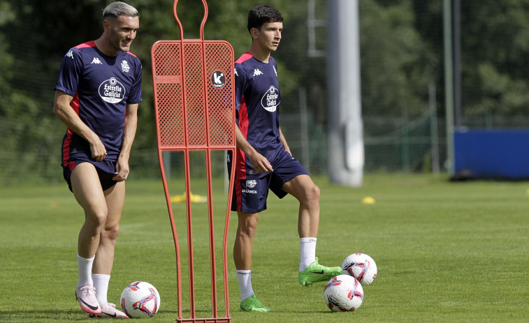 Luis Chacón ya entrena con sus compañeros y José Ángel empieza a incorporarse al grupo