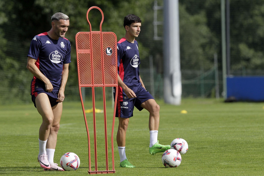 Luis Chacón ya entrena con sus compañeros y José Ángel empieza a incorporarse al grupo