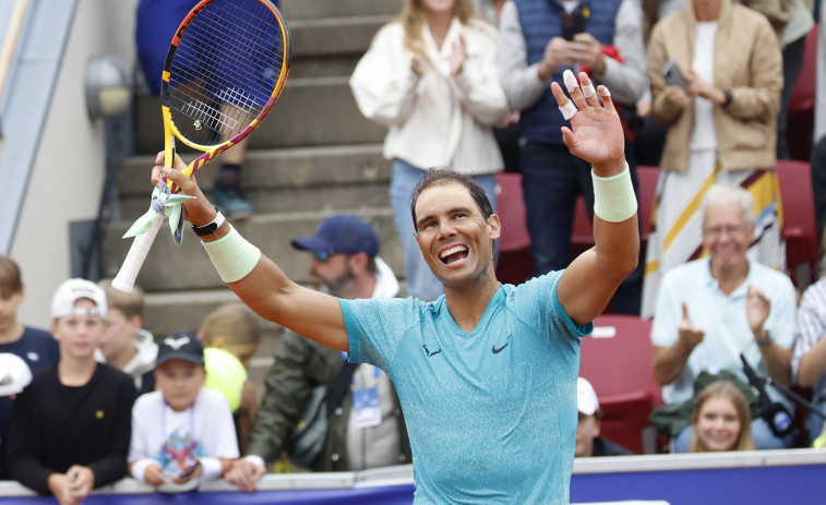 Rafa Nadal vuelve con triunfo en el torneo de Bastad ante Leo Borg