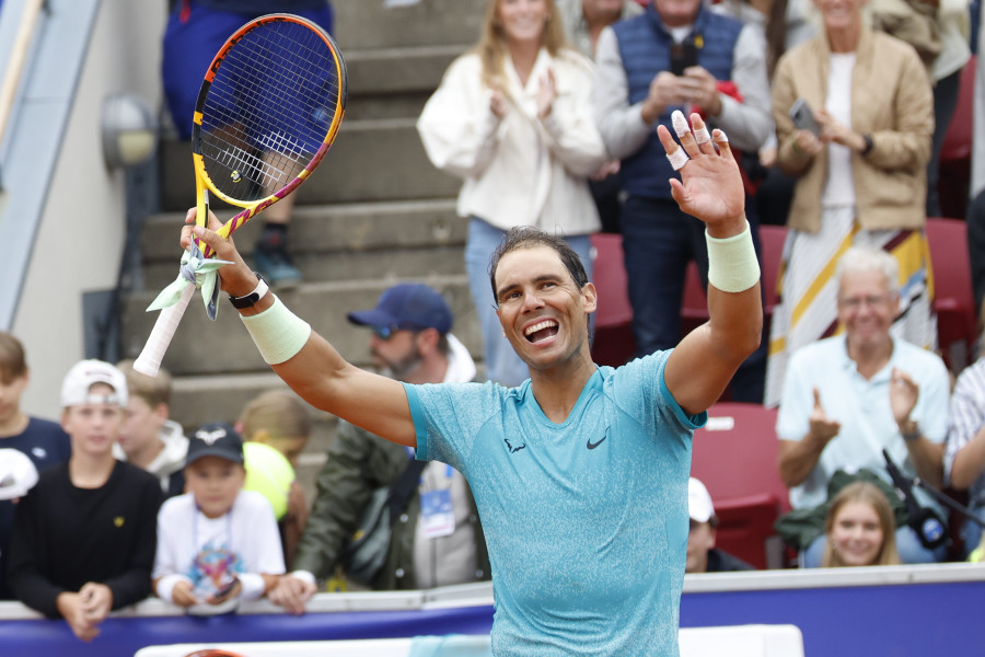 Rafa Nadal vuelve con triunfo en el torneo de Bastad ante Leo Borg